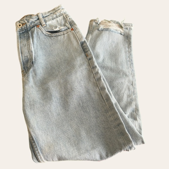 2 for $25✨Zara light blue jeans size USA 4 - Picture 5 of 10